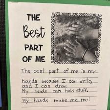 Best part of me writing assignment 