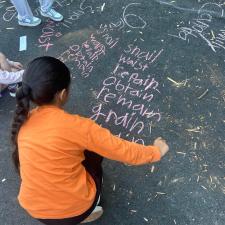 Outdoor writing assignment 