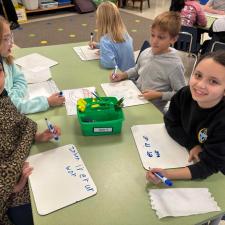 working on new words 